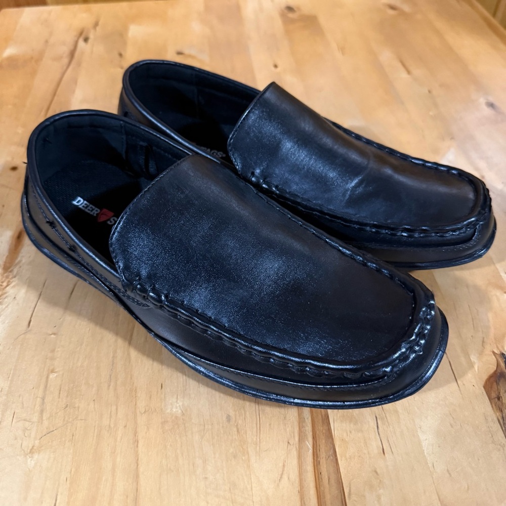 Deer Stags black dress shoe size M6.5